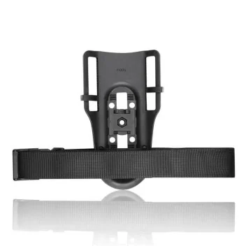 Porte Holster Bas 360° Polymère Noir