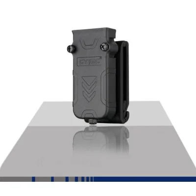 Porte Chargeur Polymère Simple 9mm Noir*