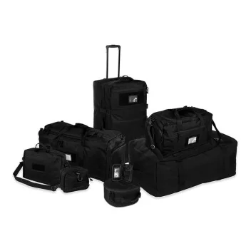 Sac de transport à roulettes 120 litres Transall Noir