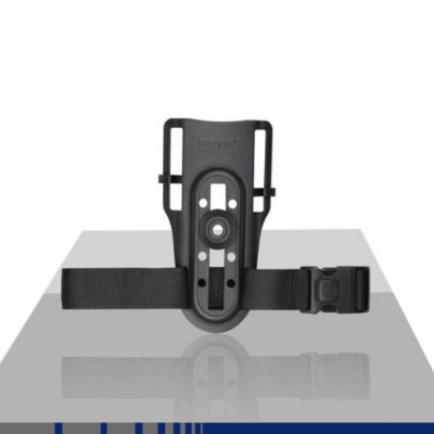 Porte Holster Bas 360° Polymère Noir