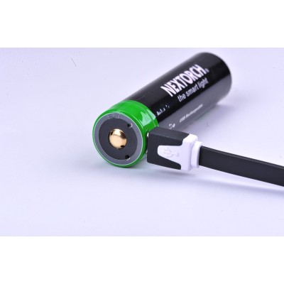 Batterie Rechargeable 18650 USB Li-Ion 3.6V 3400 mAh