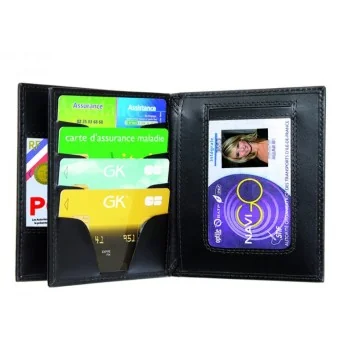 Porte Carte 3 volets avec Médaille Légion Étrangère