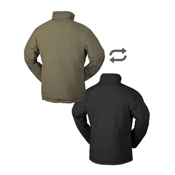 BLOUSON POLAIRE RÉVERSIBLE RANGER GREEN/NOIR