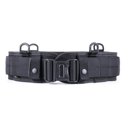 Ceinture Tactique TEX10 Ajustable 85-145cm  MOLLE Noir