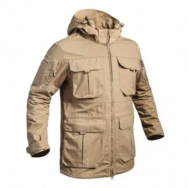 Veste longue de combat Fighter tan Veste longue de combat Fighter tan