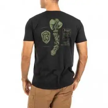 T-shirt CHIP AXE - noir