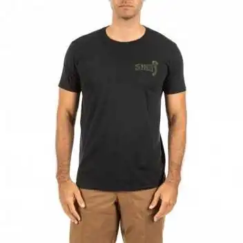 T-shirt CHIP AXE - noir