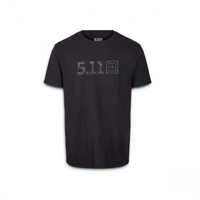 T-shirt TOPO LOGO TEE Q4 2021 - noir