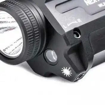 Lampe pour pistolet WL21G - 650 lm Laser ROUGE
