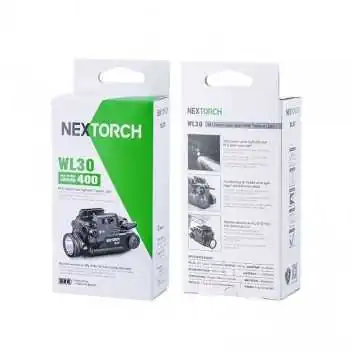 Lampe pour pistolet WL30 400L + laser vert + IR - NEXTORCH