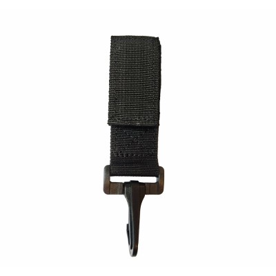 Porte-mousqueton NOIR