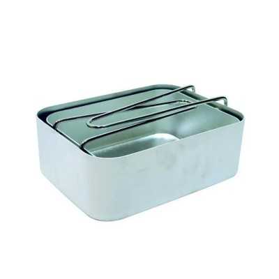 Gamelles compacte en aluminium alimentaire lot de 2 BCB