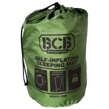 Tapis de sol auto-gonflant 180x50cm Olive BCB