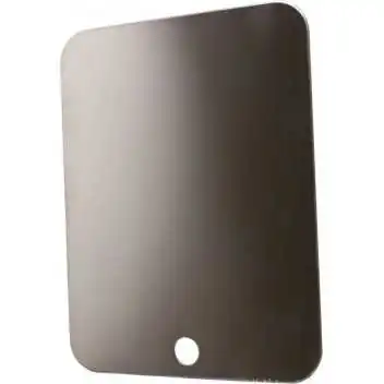 Miroir incassable en acier inoxydable 10.8x8.3cm BCB