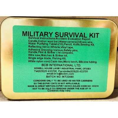 Kit de survie Militaire BCB