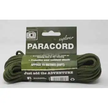 Paracorde Olive Green 15m BCB