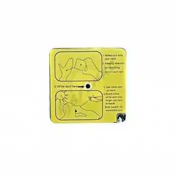 Miroir MAYDAY 4 de Signalisation 10x10cm BCB