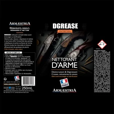KIT ENTRETIEN 50 DGREASE+BLACK METAL+FINISH+ARMEFIBRE