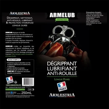 ARMELUB Dégrippant & Lubrifiant, anti-rouille et hydrofuge