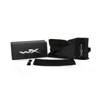 Masque balistique noir Spear fume/incolore