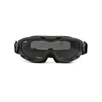 Masque Balistique Wiley X SPEAR Noir – Lentilles Fumés/Incolores