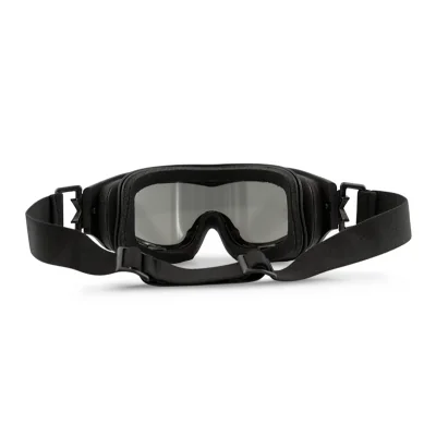 Masque balistique noir Spear fume/incolore