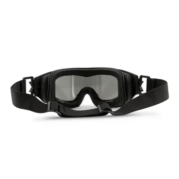 Masque balistique noir Spear fume/incolore