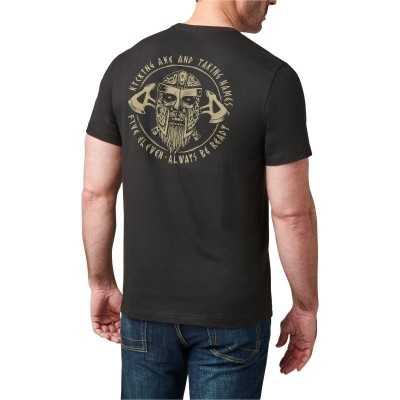 T-shirt KICKING AXE TEE - NOIR