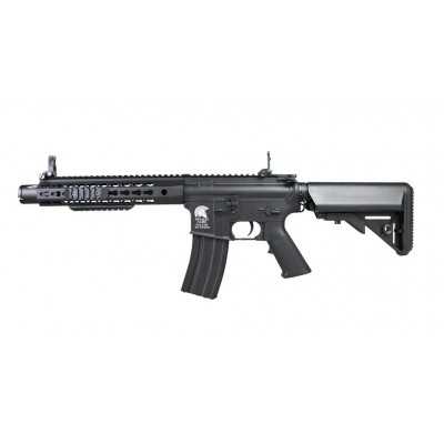Réplique longue 6mm M4 URX4 KM 10'' Challenger G3 AEG BK