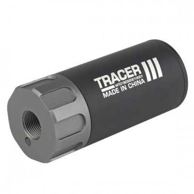 Silencieux traceur USB CCW court noir