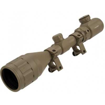 Lunette 3-9X50 AOEG Illuminated tan avec montage