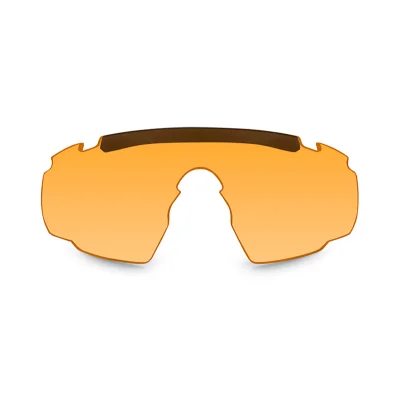 Lunettes de protection balistiques Saber Adv. Noir écrans fumé/orange