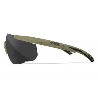 Lunettes de protection balistiques Saber Adv. tan écrans fumé/incolore/orange