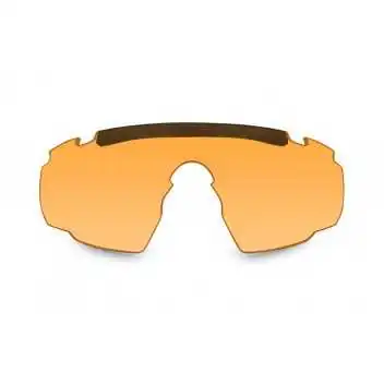 Lunettes de protection balistiques Saber Adv. tan écrans fumé/incolore/orange