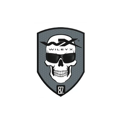 Patch 55x80mm Crane WileyX Grey