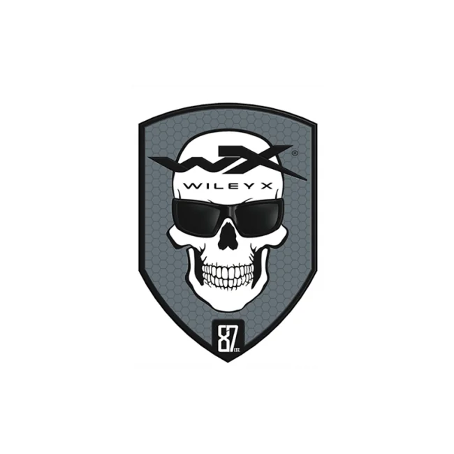 Patch 55x80mm Crane WileyX Grey