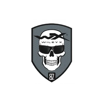 Patch 55x80mm Crane WileyX Grey