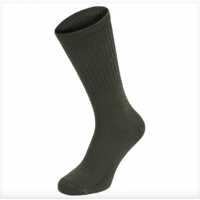 Chaussettes Army mi-longues, Lot de 3 paires Olive