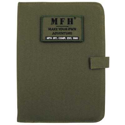 Protège cahier avec feuilles A5 MFH olive