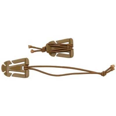 Web Dominator  4,5 x 3,5 cm 2 pièces MFH Coyote