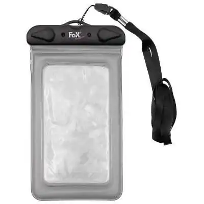 Pochette Smartphone imperméable transparent/noir Fox