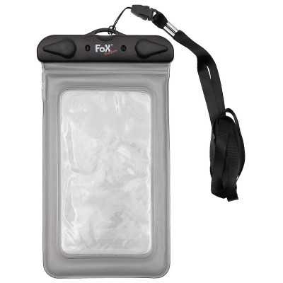 Pochette Smartphone imperméable transparent/noir
