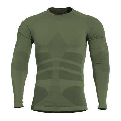 T-Shirt technique manches longues PLEXIS 06CG - Camo Green