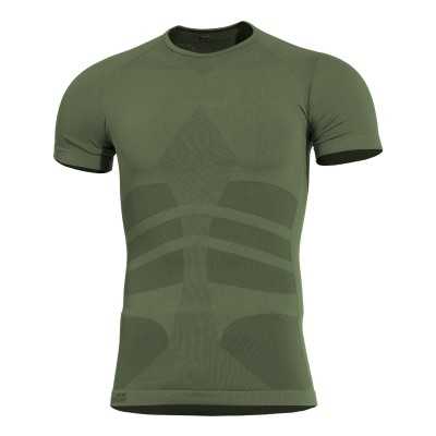 T-shirt technique PLEXIS 06CG - Camo Green