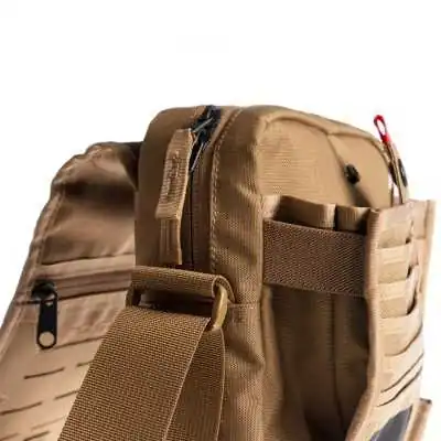 Sacoche bandoulière molle MESSENGER 03 - Coyote