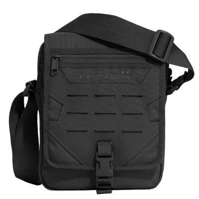 Sacoche bandoulière molle MESSENGER 01 - Noir