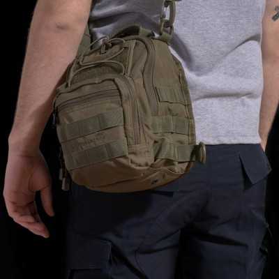 Sacoche bandoulière port discret UCB 2.0 06E - Olive Green RAL7013