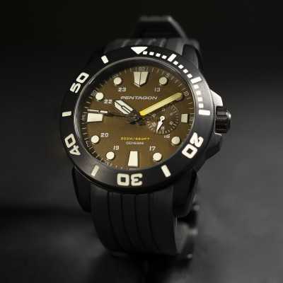 Montre tactique GENESIS 01 - Noir