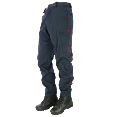 PANTALON OSLO HIVER A.S.V.P. LISERE BORDEAUX ELASTIQUES CEINTURE
