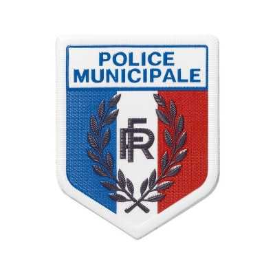 ECUSSON PLASTIQUE POLICE MUNICIPALE RF POUR CHEMISE
